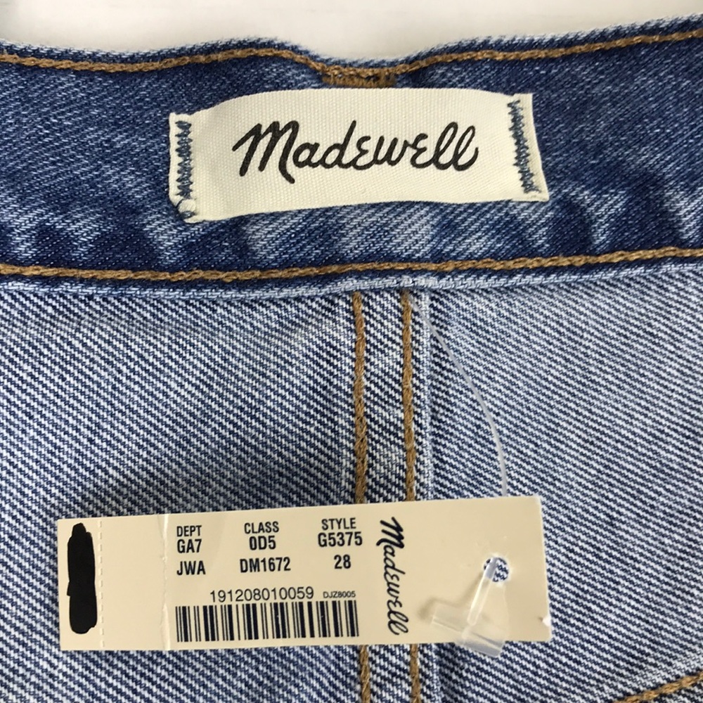 Madewell Retro Crop Bootcut Jeans Two Tone Edition - Picture 5 of 8
